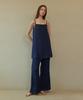 Atempo Long Slip Pajama Set_Royal Navy