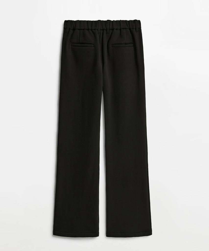 LMOOD Reaper Sweat Flare Pants Black