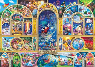 Jigsaw Puzzle Disney All Character Dream X 108-piece (18.2 25.7 Cm)