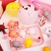 Soft Rubber Fidget Toy Antistress Blow Toy Inflatable Hippo Squeeze Toy Chicken Decompression Toy