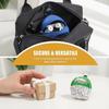 Metal Key Ring Zipper Coin Pouch Nylon Keychain Pouch New Mini Storage Bag  Key Organizer