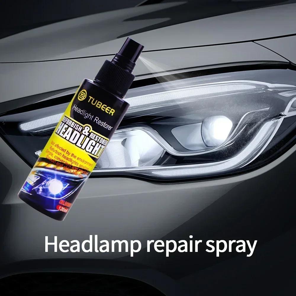 Tekutina na obnovu světlometů Renovace Oprava Tekutina Detailing auta Obnova čoček světlometů Leštidlo na auto Čistič Oprava světlometů