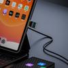 U Shape USB Type C Adapter 140W Fast Charging USB C Connector 8k@60Hz USB C To USB C Digital Display Adapter for iPad Macbook PC