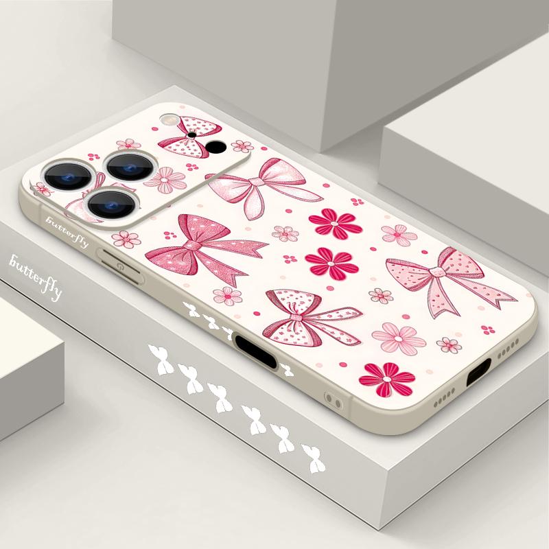Fantastic Butterfly Print Lanyard Case For iPhone 17 Pro Max Funda iPhone 16 15 14 13 Pro Max 11 16E 17E Soft Silicone Cover