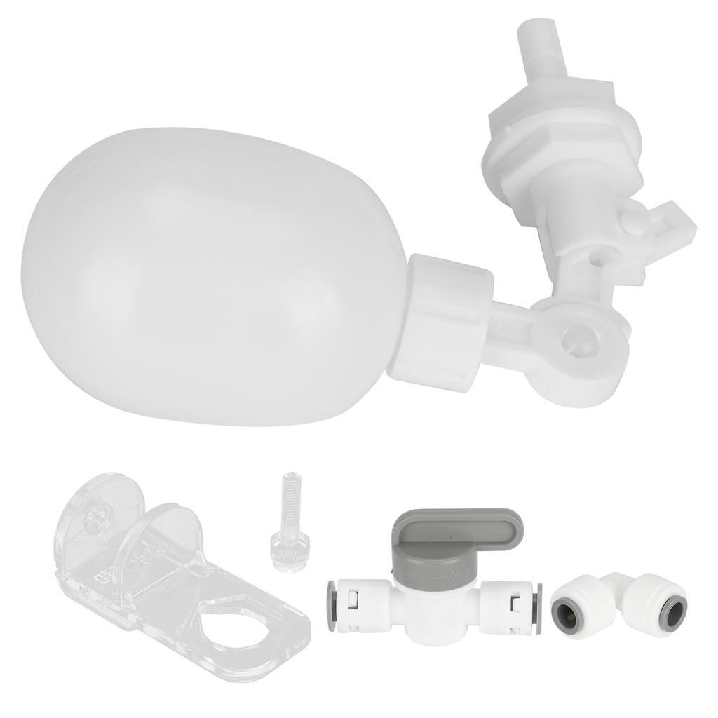 Float Ball Valve Fish Tank Automatic Water Level Control Replenishment Device with Bracket