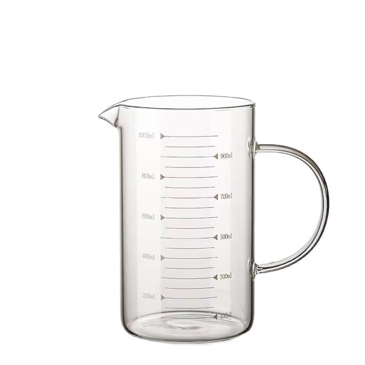Graduated Glass Measuring Cup with Handle