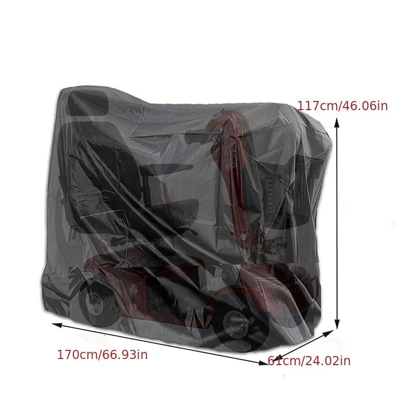 Reusable Heavy Duty Scooter Cover, Durable Oxford Fabric, Single Piece Protection Design, Suitable for Electric Models