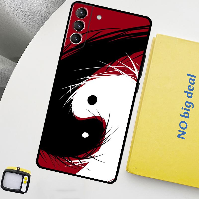 Eight Diagrams Taiji Yin Yang Phone Case For Samsung Galaxy S26 S24 Ultra S20 S21 S22 S23 Plus S10 S24 FE S25 Ultra Cover
