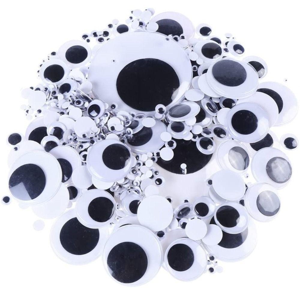 Handmade Self-Adhesive Wiggle Eyes Self-adhesive Moving Eyes Plush Toys Eyes Plush Toys Eyes