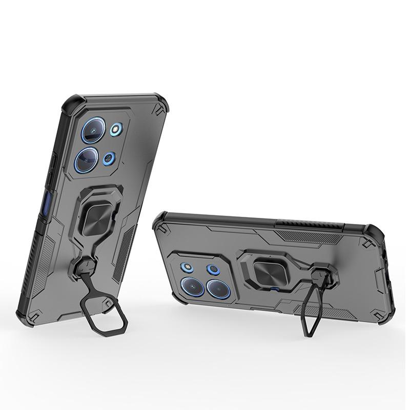 Pro Xiaomi Poco C85 Pouzdro Nárazuvzdorné Magnetický Kroužek Brnění Pouzdra na Telefon pro PocoC85 Poko Little C 85 85C Stojánek Zadní Kryt