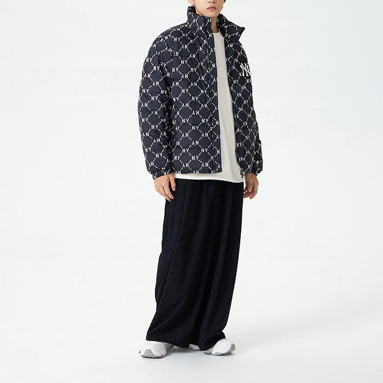 New MLB New York Yankees Down Jacket Unisex Black 3ADJM0826-50BKS