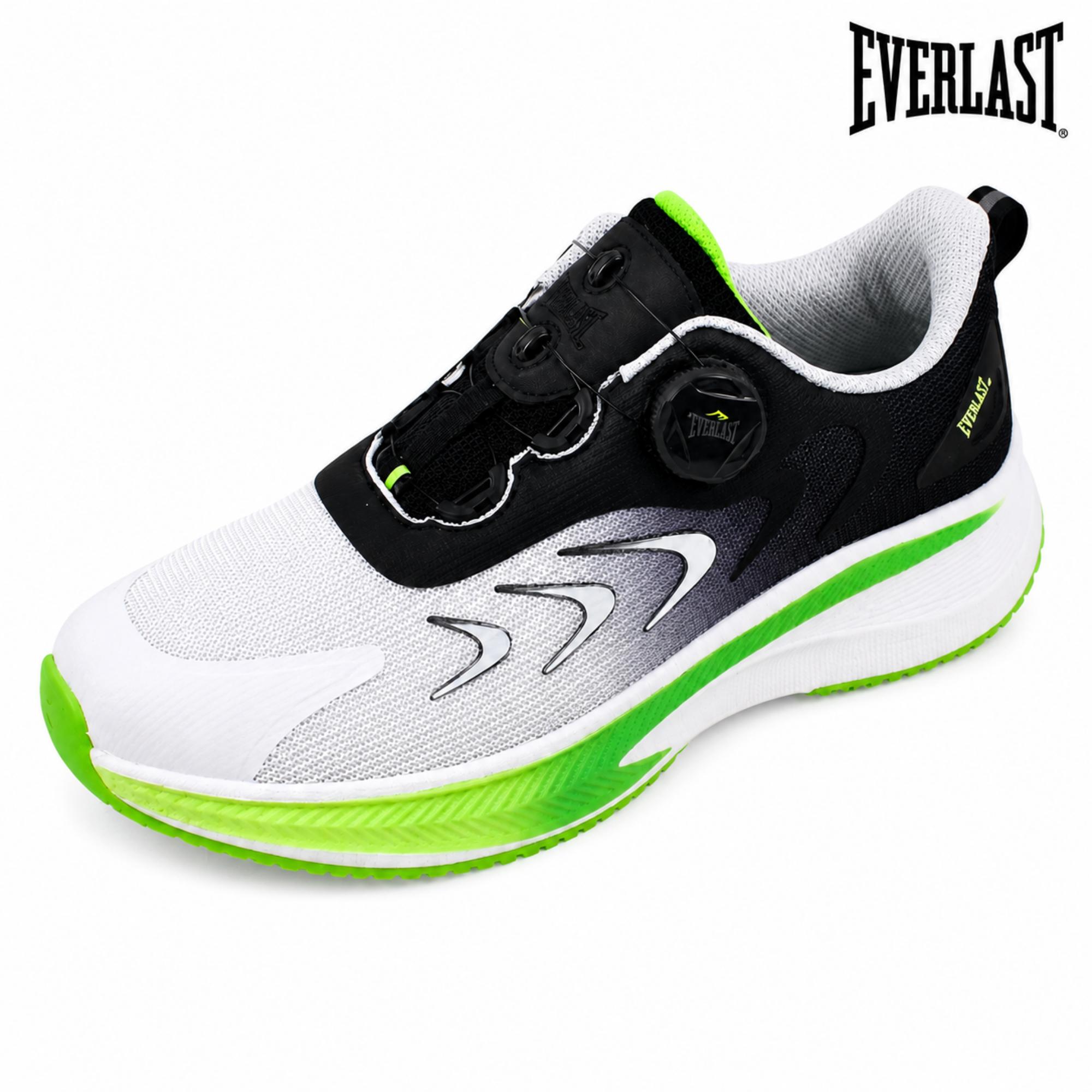 Everlast Dial Mesh Unisex Cushioning Running Shoes Green White 36 белый/зелёный