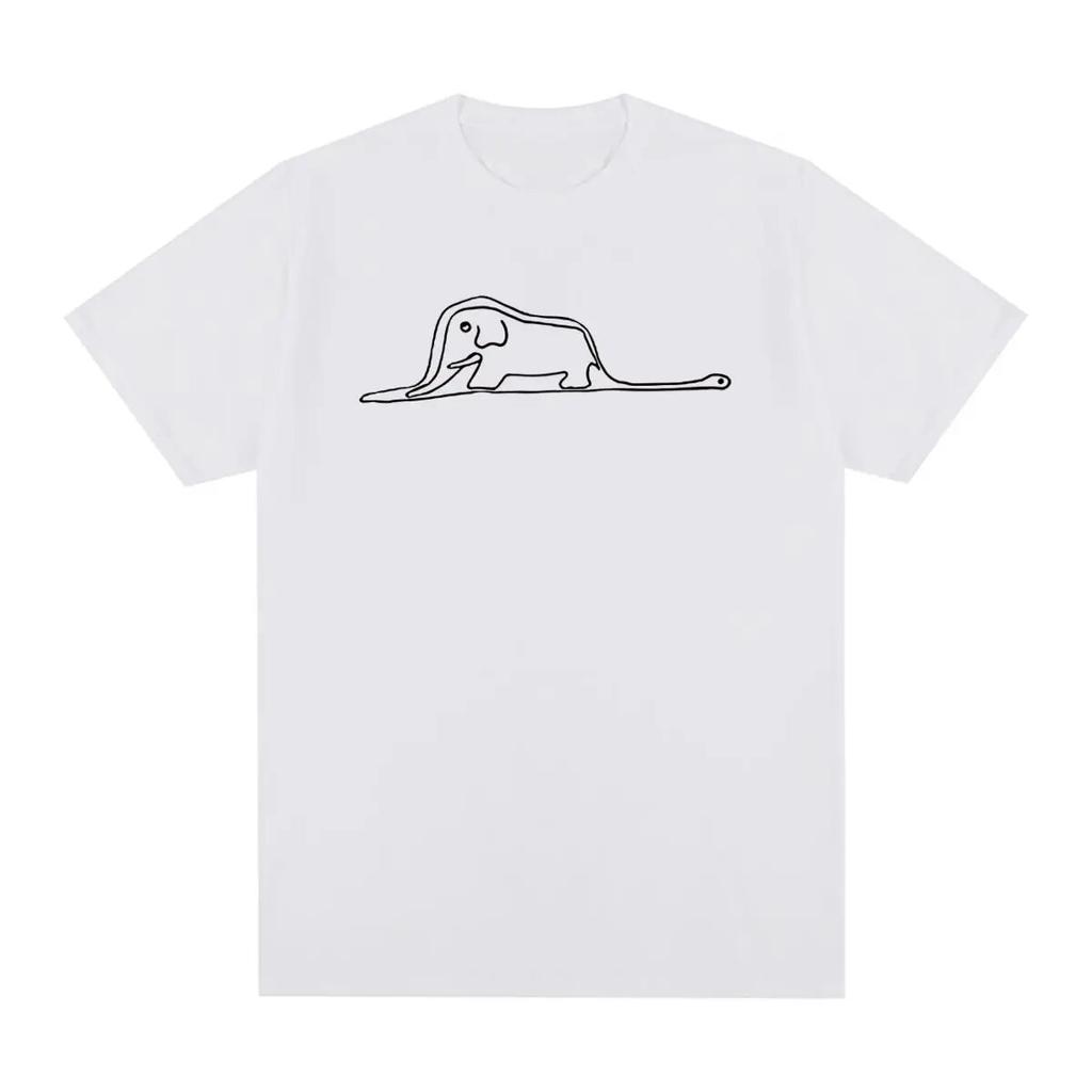 Little Le Petit Prince Vintage T-shirt Funny Cartoon Kawaii Graphic Harajuku Cotton Unisex T Shirt New Tee Tshirt Womens Tops