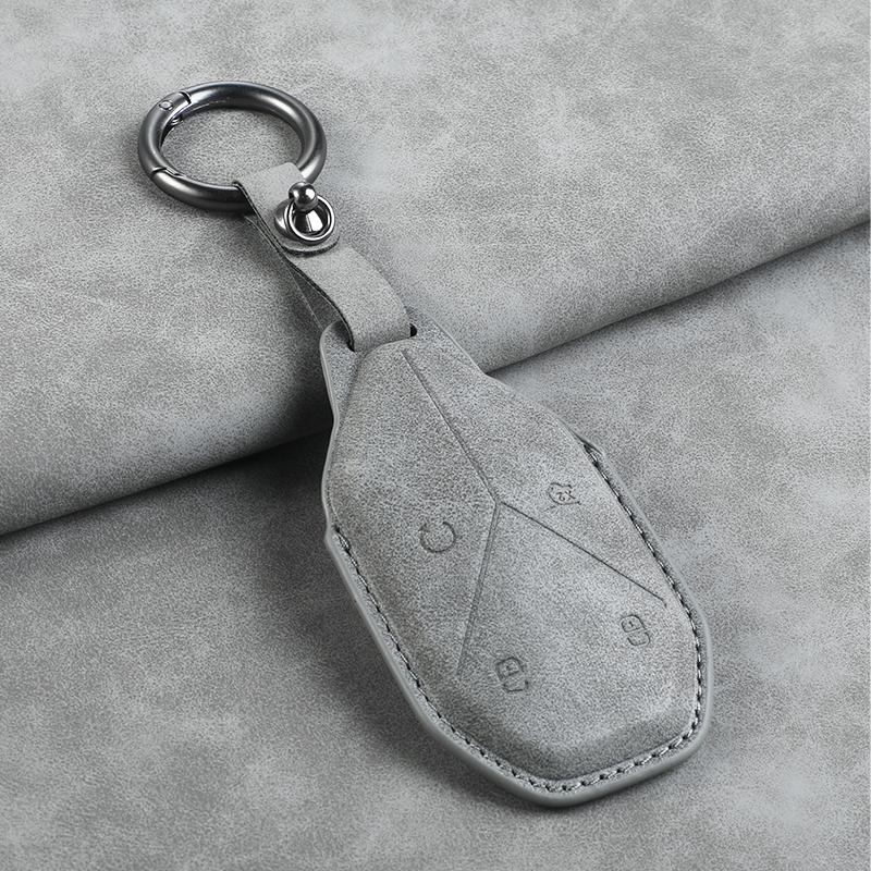 For BYD Equation Leopard 5 2025 2025 Handmade Car Smart Key Case Cover Keyless Remote Entry Fob Keychain Accessories