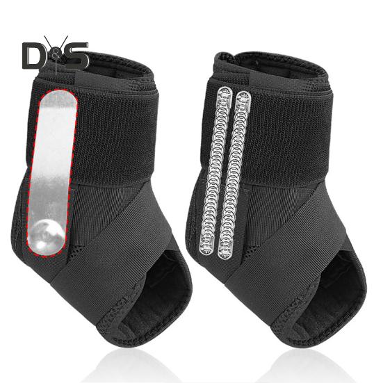 Ankle Brace Adjustable Ankle Support for Sprains Plantar Fasciitis Achilles Tendonitis Breathable Outdoor Sports Ankle Compression Sleeve