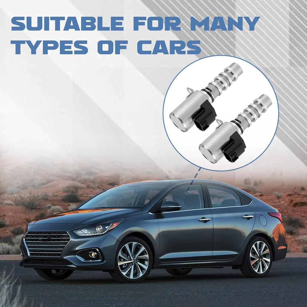 2 PCS Engine Variable Valve Timing (VVT) Solenoid 23796JK20B for EX35 G25 G37 Q50 QX70 370Z GT-R M35 FX37 FX35 EX35