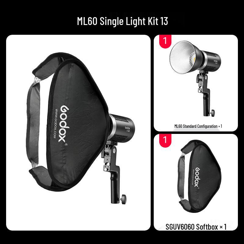 Godox ML60 LED Video Light Kit