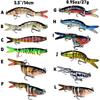 Balıkçılık Lures Swimbait Crankbait Yem Bas Alabalık Crappie Muskie Yayın Balığı Olta Gerçekçi Balık