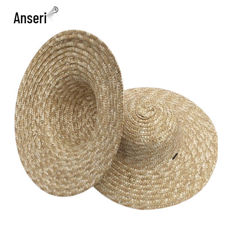 Ansairui Custom Logo Wide Brim Straw Hat