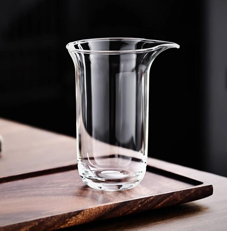 150ml Clear Glass Teacup Japanese Style Heat-resistant Fair Cup Tea Ceremony Household Kung Fu Tea Set Accessories 2025 New