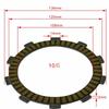 9PC Motorcycle Friction Clutch Disc Plates For Honda VFR800Fi VFR 800 Fi 1998-1999
