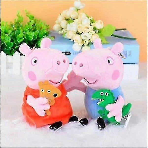 IC Greta Pig Figures Soft Toys Dad Mom Greta Georg Pig Stuffed Animals Gifts