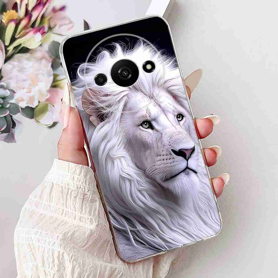 For Xiaomi Redmi A3 Case 6.71" Soft Silicone Beautiful Painting Back Cover For Redmi A3 RedmiA3 Phone Case Bags