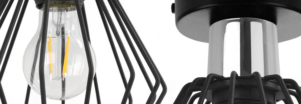 Ceiling Lamp, Wall Lamp, Metal Lamp, Wire, Led