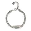 Silver 925 Bold Tack Chain Bracelet