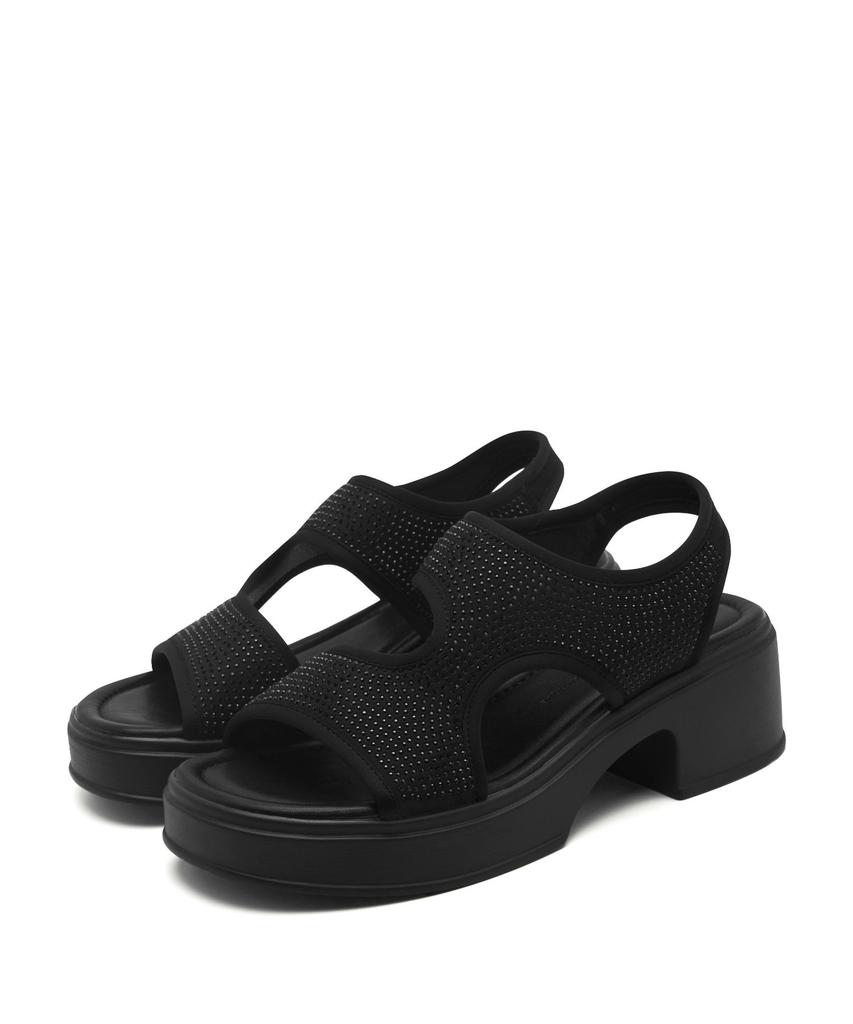 Spur Cloy Neoprene Flatform Sandal 6Cm -Vs9033 (2Color)