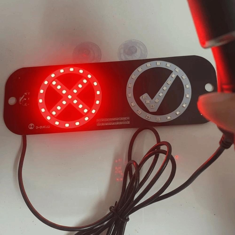 Creative Taxi LED Indicator Light Suction Cup Type Taxi Interior Lights Taxi Cab
