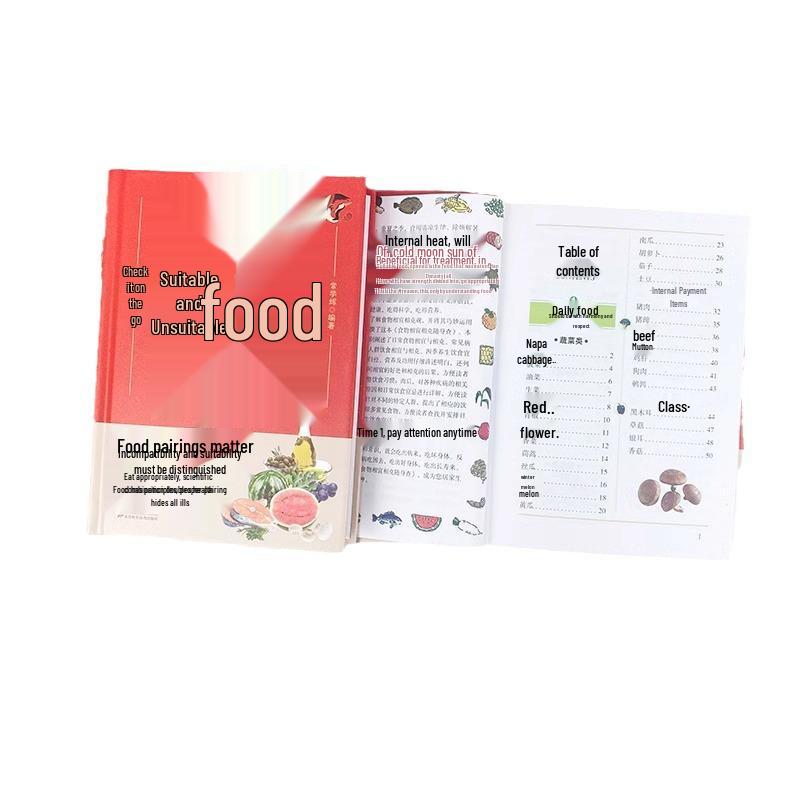Portable Illustrated Health Recipe Guide: Food Compatibility & Body Conditioning for Men & Women