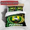 3pcs Duvet Cover Set (1*Duvet Cover + 2*Pillowcase, Without Core), Custom Name ADO Den Haag Pattern Bedding Set, Home Bedroom Decor Gift