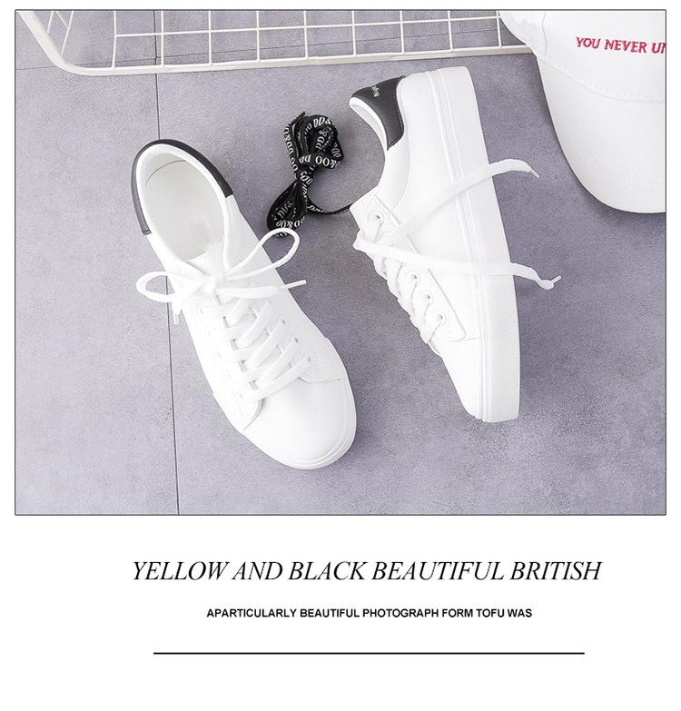 Damen Casual Weiße Ballerinas: Atmungsaktiv, Modisch, Frühling/Herbst 2021 Trend für Studenten & Online-Prominente