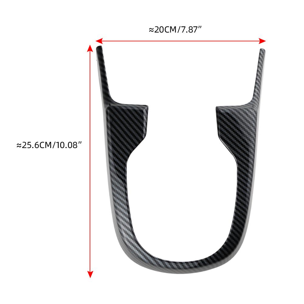 For Honda Jazz GK 2014-2024 2025 Fit 2018 - 2024 2025 AT Gear Shift Panel Trim Decoration Cover Sticker Interior Accessories