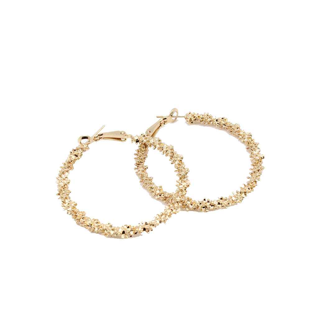 Геометрические серьги-пусеты из сплава неправильной формы в виде круга Женские серьги для ушей