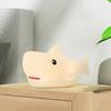 Soft Silicone Night Light Creative Lovely Cartoon Shark Shape LED Lamp Bedside Light Decorative Atmosphere Lamp for Kids Gifts