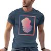 Geometric Pink Blue Roses Design TShirt Unisex T Shirts Cotton T Shirts For Unisex Pack White Unisexs Graphic T Shirts TShirt