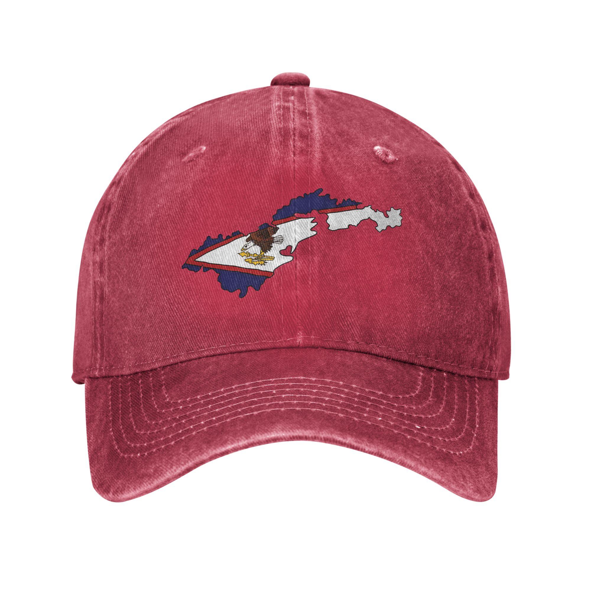 Samoa Flag Design Art Casual Baseball Cap For UnisexTeens Summer Kpop Rock Trucker Hat yk Funny Adjustable Baseball Caps One Size