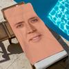 N-Nicolas Cage Handtuch Strand Schnelltrocknend Weich Poolhandtücher Geschenk für Reise Fitnessstudio Dusche Camping Sport