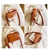 Fashi Shoulder Bags for Women Female PU Leather Piano Crossbody Messenger Bags Small Handbag Wide Strap Purse