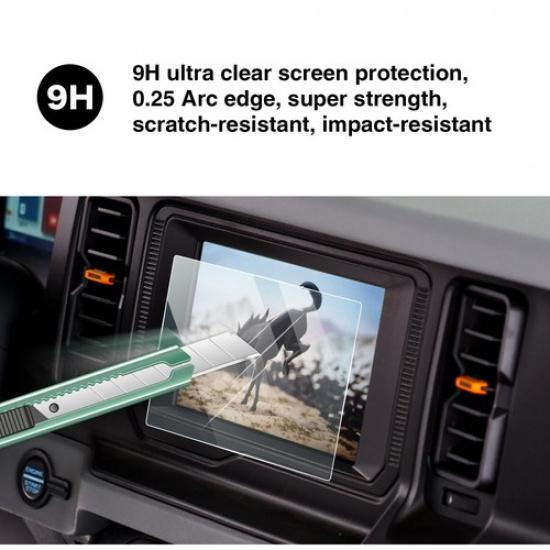 LFOTPP Car Touchscreen Protector Tempered Glass 8-inch For 2021-2023 Ford Bronco