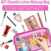 WaterProof Clear Travel Makeup Organizer Bag For Purse Cute Preppy Cosmetic Zipper Pouch Transparent PVC Nylon Coin Sanitary Napkin Storage Case