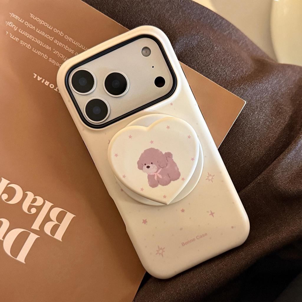Cute Puppy Phone Case for iPhone 16, iPhone 17, and iPhone 17 Pro Max