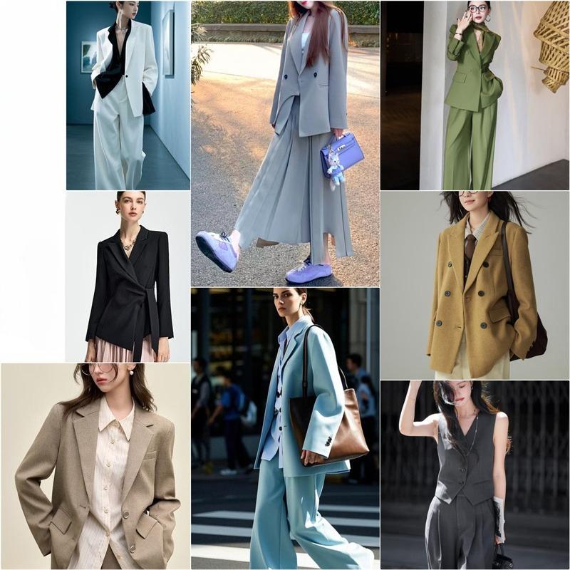 100/200/300cm Hochwertige knitterarme Anzugstoffe für Handarbeiten DIY Nähen Hosen mit weitem Bein Kleid Rock Drapierung Bekleidungsstoff