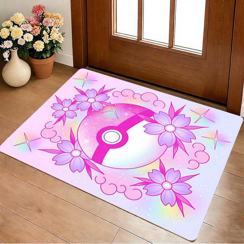 Pokeball Fantasy Living Room Nonslip Area Rug Soft Carpet For Bedroom Game Playroom Sofa Office Home Decor Doormat Christmas Gift C922184