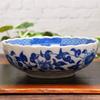 Japanese Warehouse Stylish Tableware Kutani Ware Bowl Yoshidaya Camellia and Bird Pottery Luxury Japanese Tableware Serving Bowl Bowl Made in Japan