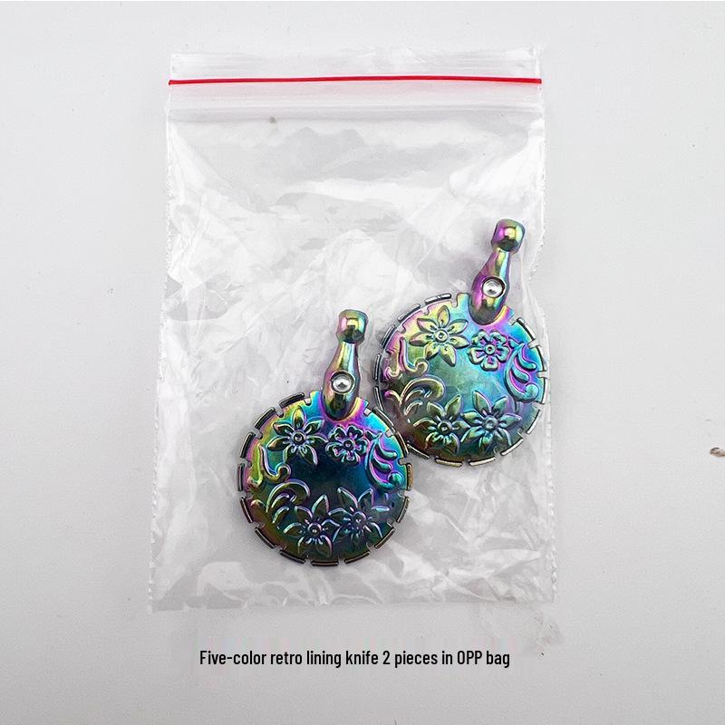 Retro Needle Threader & Cutter Tool for Cross Stitch