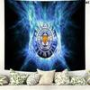 Leicester City FC Wall Tapestry Aesthetic Wall Hanging Printed Fabric Blanket Decorative Tapestries for Bedroom Living Room Home Decor