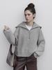2025 Fall/Winter Women's High-End Half-Zip Pullover Sweater: Loose, Slimming Knit